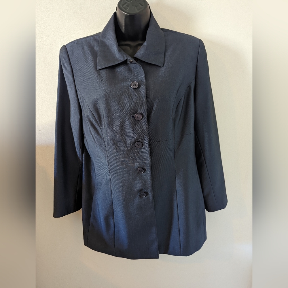 B.bennett navy blue blazer size 12